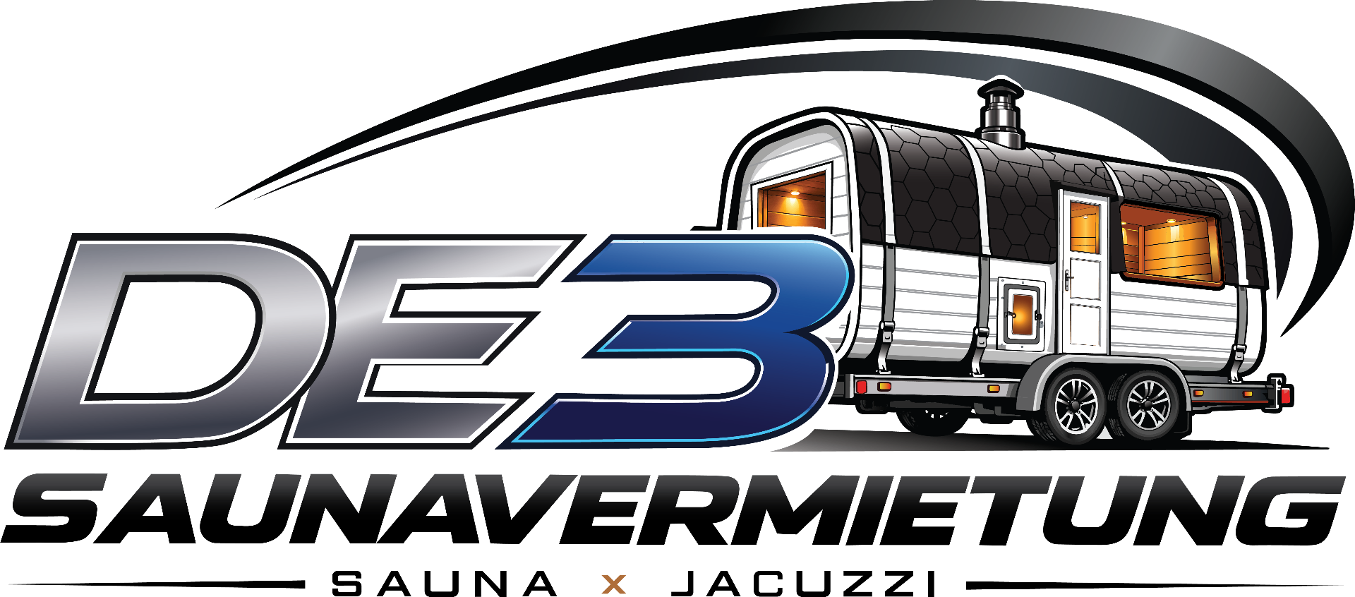 DE3 Saunavermietung Logo